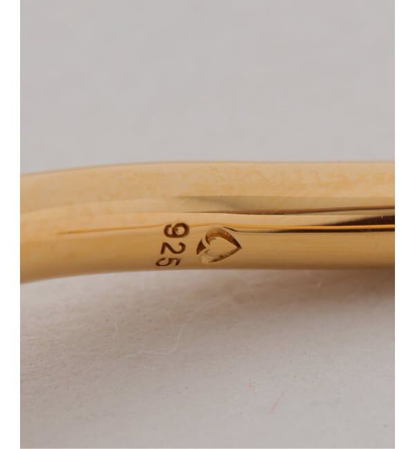 VERMEIL par iena「JOSEPHINE STUDIO ジョセフィン・ストゥディオ Thorn  Hoop Oval Plated」|ピアス|