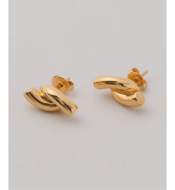 VERMEIL par iena「JOSEPHINE STUDIO ジョセフィン・ストゥディオ Rose Studs Plated」|ピアス|