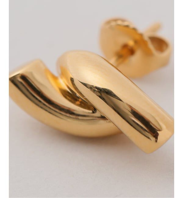 VERMEIL par iena「JOSEPHINE STUDIO ジョセフィン・ストゥディオ Rose Studs Plated」|ピアス|