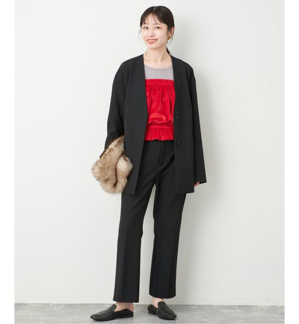 SLOBE IENA「《予約》スティックパンツ」|スラックス|