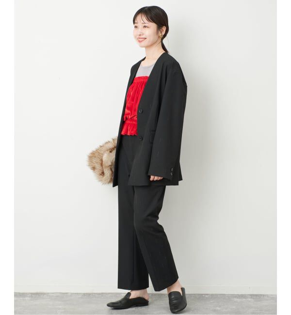 SLOBE IENA「《予約》スティックパンツ」|スラックス|
