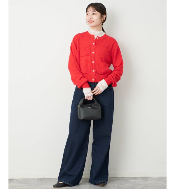 SLOBE IENA「《予約》ドットチュールボウタイインナー」|Tシャツ・カットソー|