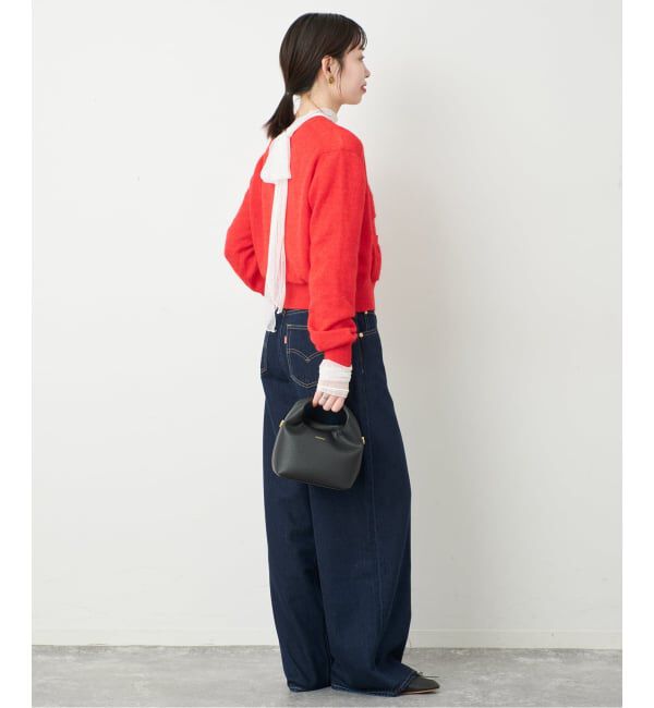 SLOBE IENA「《予約》ドットチュールボウタイインナー」|Tシャツ・カットソー|
