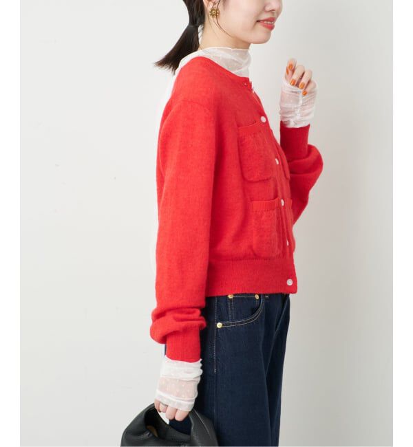 SLOBE IENA「《予約》ドットチュールボウタイインナー」|Tシャツ・カットソー|