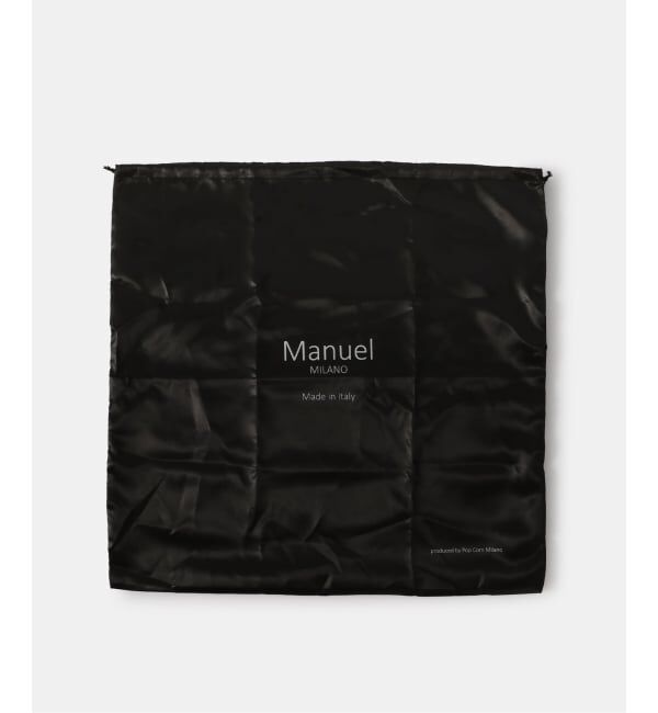 IENA「Manuel MILANO/マニュエルミラノ TENESSE スエードボストンバッグ 6630」|ボストンバッグ|