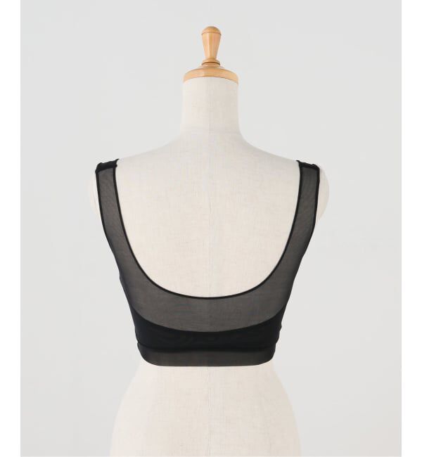 IENA「NICENICE MOMENT/ナイスナイスモーメント MESH BRA TANK NNM3-25S-012」|インナー|