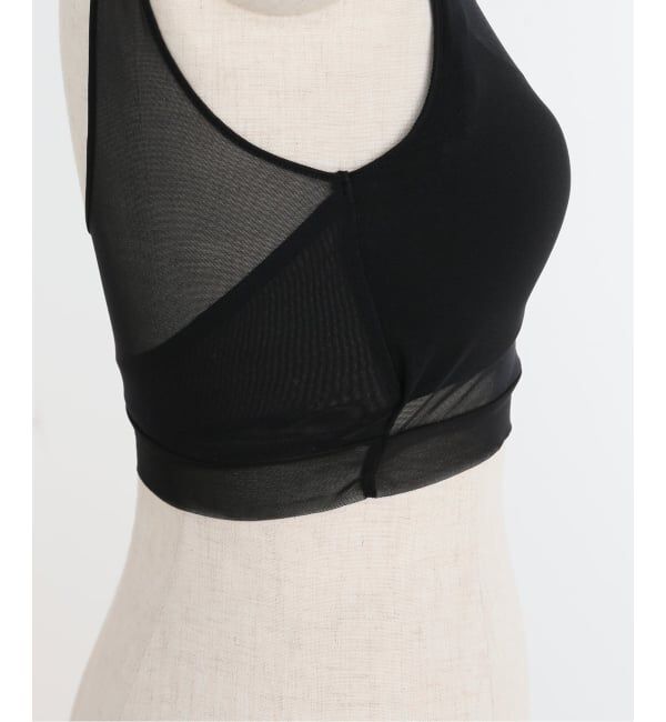 IENA「NICENICE MOMENT/ナイスナイスモーメント MESH BRA TANK NNM3-25S-012」|インナー|