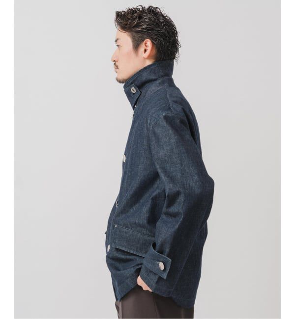 EDIFICE「MACKINTOSH(マッキントッシュ) 別注 HUMBIE/ハンビー デニム SHORT SL」|デニムジャケット|