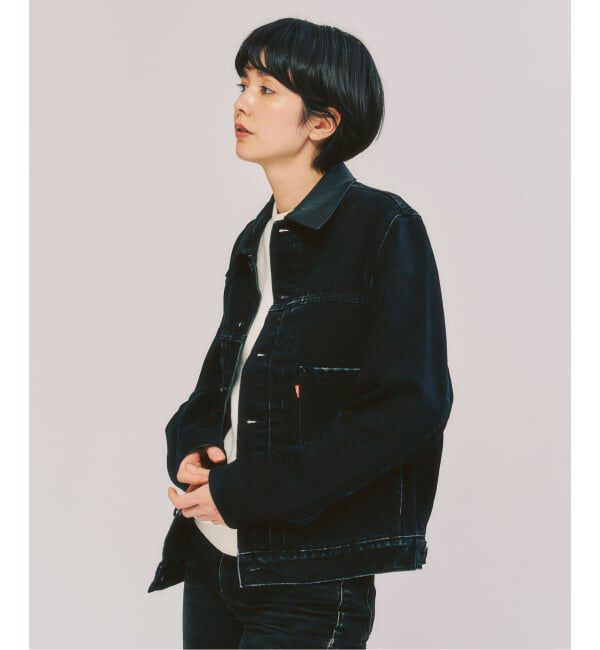 417 EDIFICE「Levi&rsquo;s(リーバイス) 別注 2nd Type トラッカー ジャケット」|デニムジャケット|