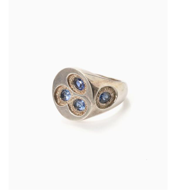 EDIFICE「BLEUE BURNHAM（ブルー ブラーム）OVAL CHLOROPLAST SIGNET (B」|その他|その他カラー K
