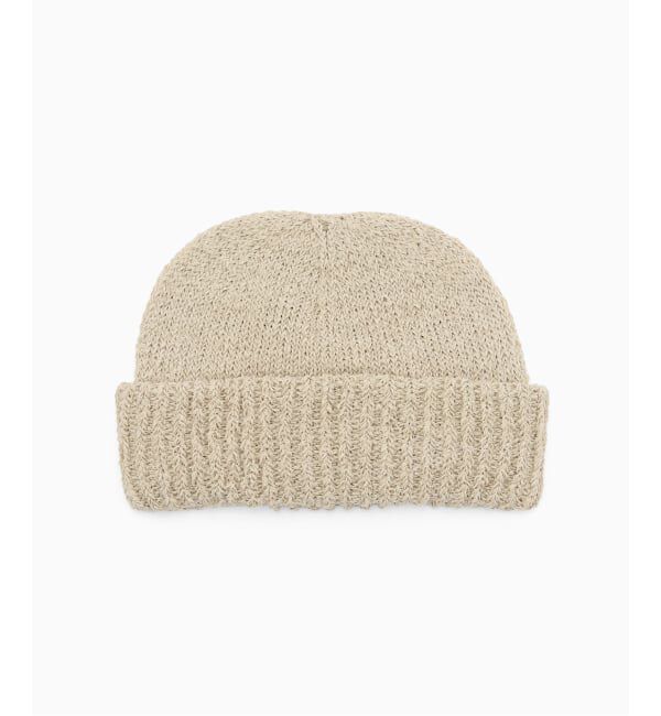 417 EDIFICE「RACAL / ラカル Japanese Paper Roll Knit」|ニット帽|ベージュ