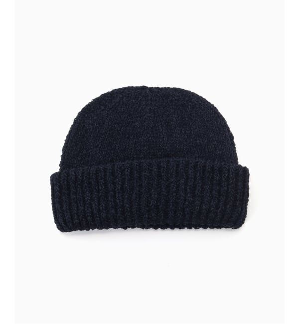 417 EDIFICE「RACAL / ラカル Japanese Paper Roll Knit」|ニット帽|ネイビー