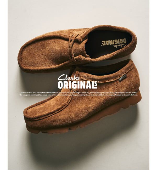 417 EDIFICE「【Clarks / クラークス】 Wallabee GTX」|スニーカー|ブラウン