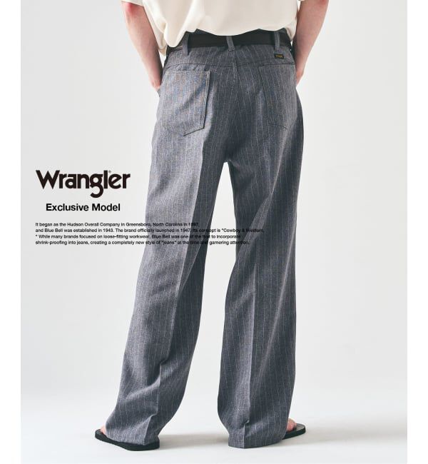 417 EDIFICE「【Wrangler / ラングラー】417別注 Wrancher Midway」|スラックス|グレー