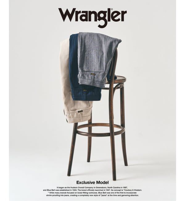 417 EDIFICE「【Wrangler / ラングラー】417別注 Wrancher Midway」|スラックス|