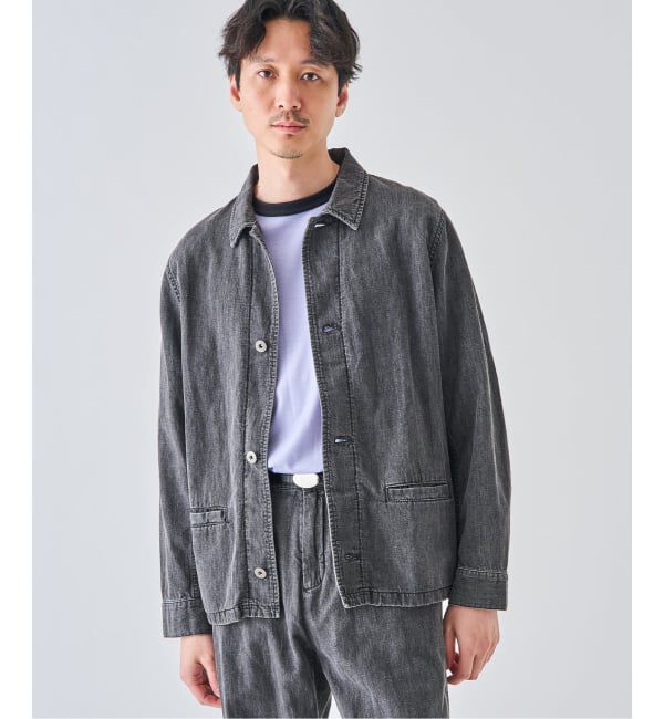 EDIFICE「SEYA.(セヤ) 別注 DOCK JACKET LINEN DENIM」|デニムジャケット|