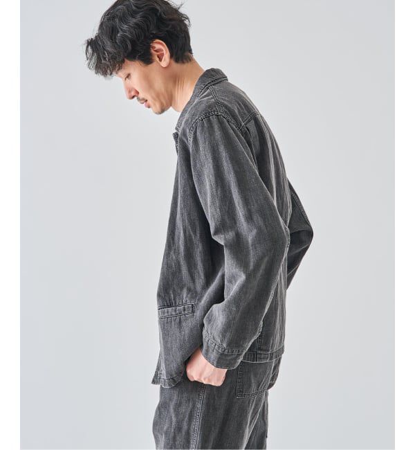 EDIFICE「SEYA.(セヤ) 別注 DOCK JACKET LINEN DENIM」|デニムジャケット|