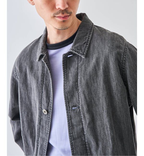 EDIFICE「SEYA.(セヤ) 別注 DOCK JACKET LINEN DENIM」|デニムジャケット|