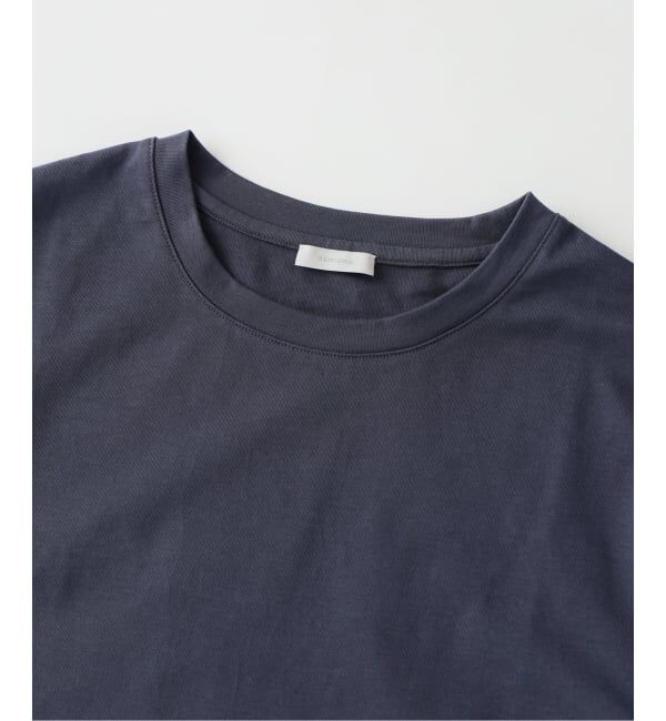EDIFICE「nomiamo (ノミアモ) 別注 スヴィンコットン クルーネック Tシャツ」|Tシャツ・カットソー|