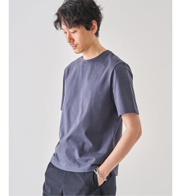 EDIFICE「nomiamo (ノミアモ) 別注 スヴィンコットン クルーネック Tシャツ」|Tシャツ・カットソー|
