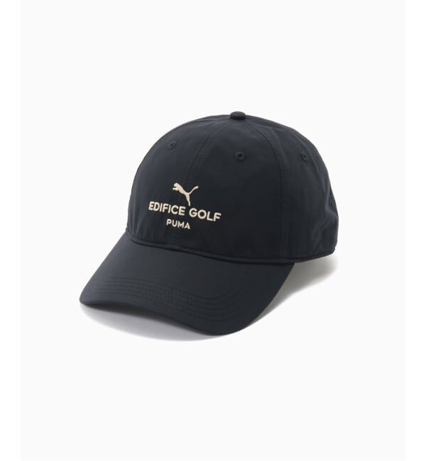 EDIFICE「PUMA GOLF x EDIFICE GOLF  6パネルキャップ」|キャップ・キャスケット|ネイビー