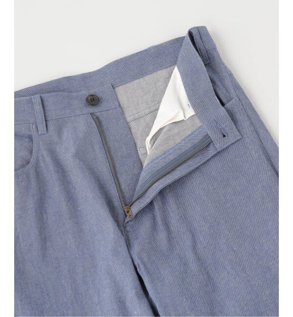 EDIFICE「la favola (ラ ファ―ボラ)  別注 Twilled Linen 5pk Buggy パンツ」|スラックス|
