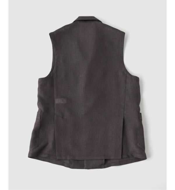 EDIFICE「la favola (ラ ファ―ボラ) 別注 Karami Coverall ベスト」|ダウンベスト・ベスト|