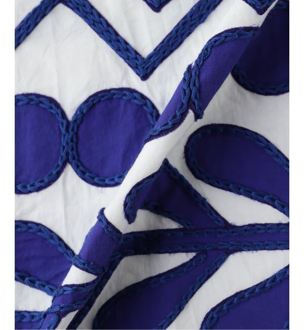 EDIFICE「mii (ミイ) APPLIQUE HAND EMBROIDERED シャツ」|シャツ・ブラウス|