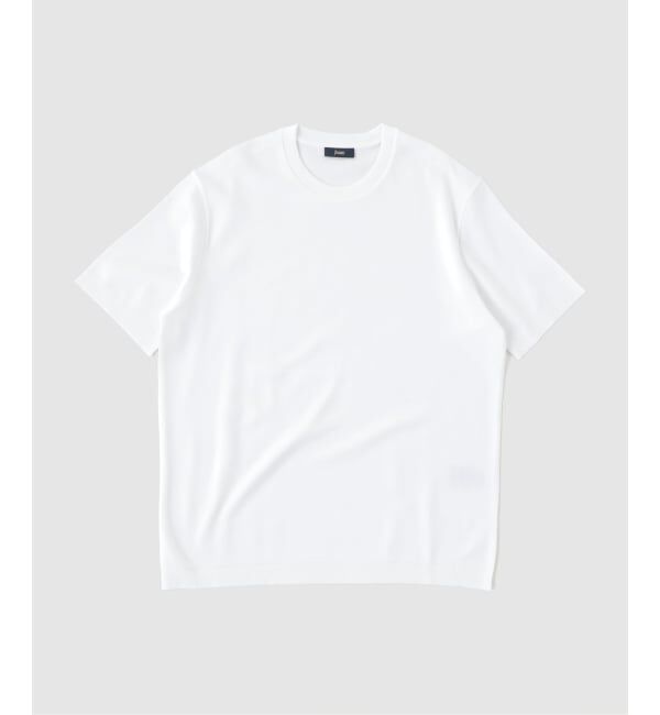 EDIFICE「HERNO(へルノ) Jersey Knit Effect Tee」|Tシャツ・カットソー|ホワイト