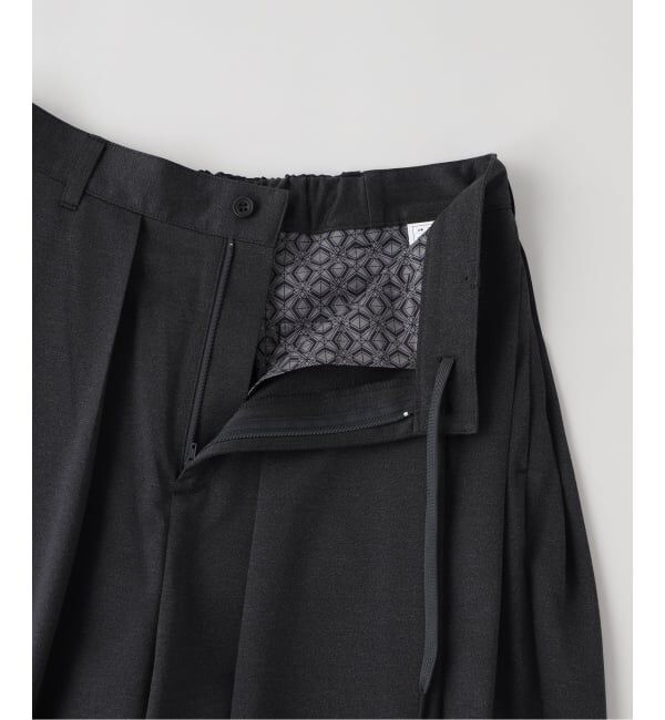 EDIFICE「White Mountaineering(ホワイトマウンテニアリング) 12TUCK WIDE PANTS」|スラックス|