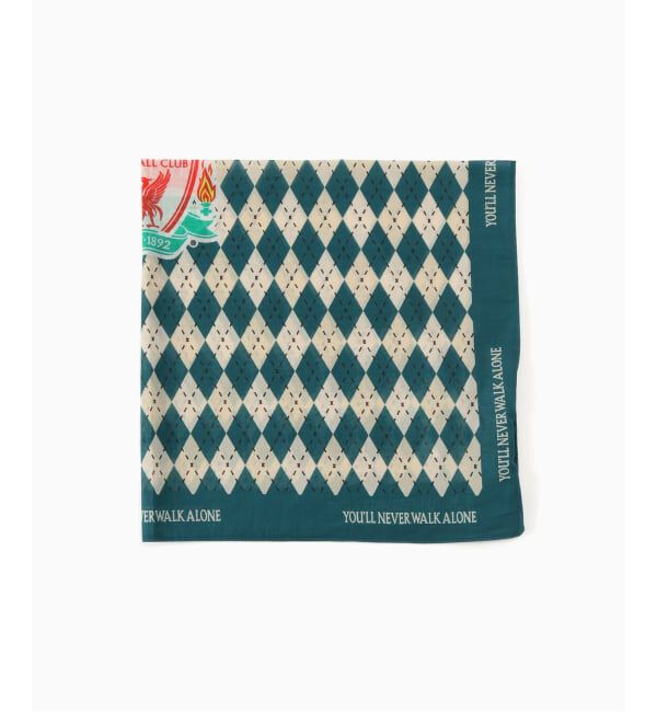 Liverpool FC「【Liverpool FC / リバプール FC】 PRINT SCARF」|バンダナ・スカーフ|グリーン