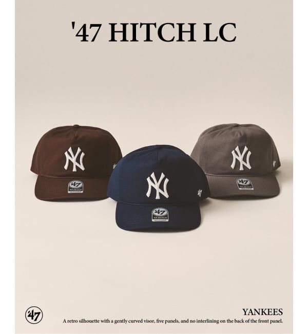 417 EDIFICE「47 HITCH LC YANKEES」|キャップ・キャスケット|