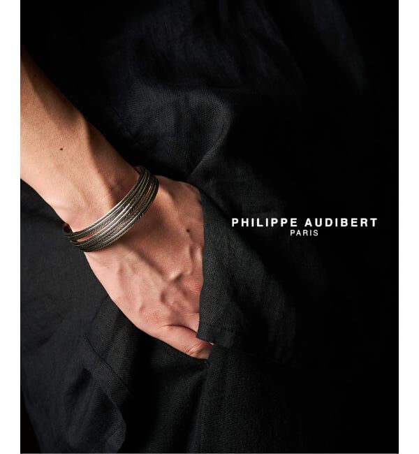 417 EDIFICE「PHILIPPE AUDIBERT3Tziziri bracelet L brass silver」|ブレスレット・バングル|その他カラー K