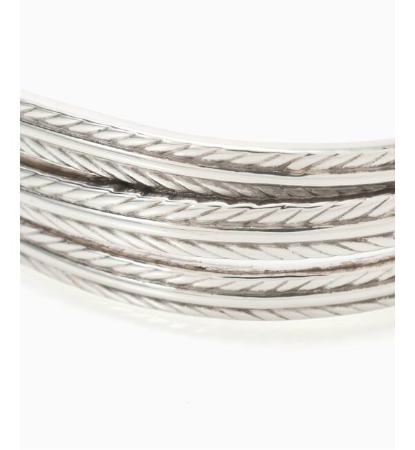 417 EDIFICE「PHILIPPE AUDIBERT3Tziziri bracelet L brass silver」|ブレスレット・バングル|