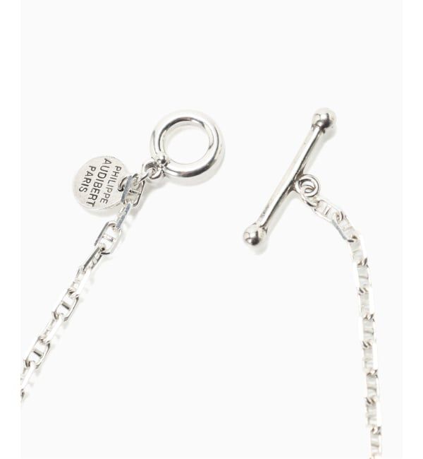 417 EDIFICE「PHILIPPE AUDIBERT Enara necklace brass silver plated,」|ネックレス|