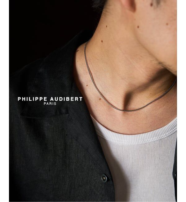 417 EDIFICE「PHILIPPE AUDIBERT Tory necklace brass silver plated」|ネックレス|その他カラー K