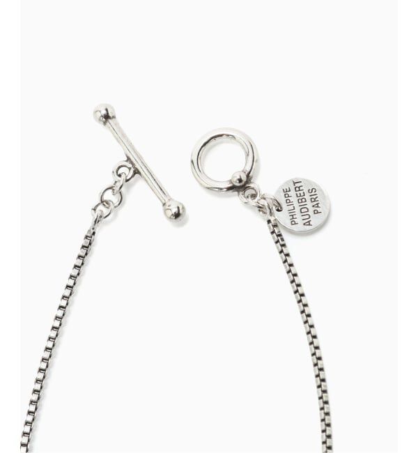 417 EDIFICE「PHILIPPE AUDIBERT Tory necklace brass silver plated」|ネックレス|