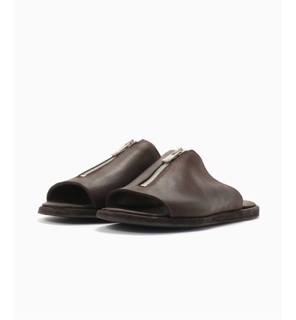 EDIFICE「GUIDI (グイディ) BRKZ06 Open Toe Front Zip Sandal」|サンダル|