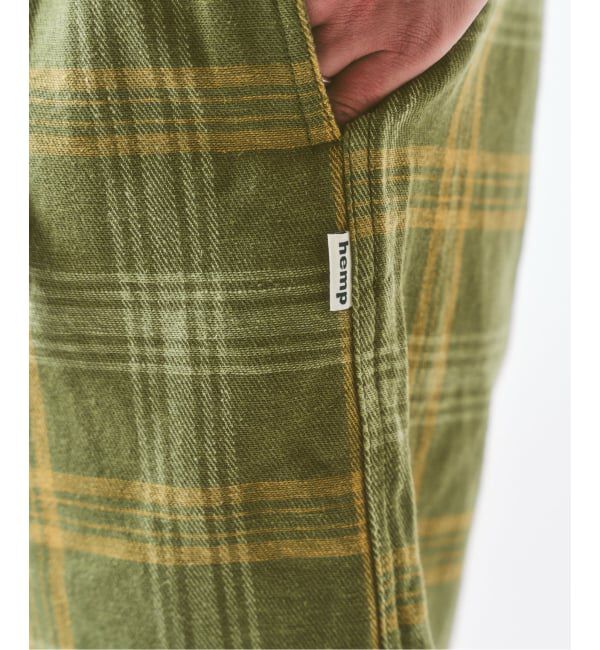 417 EDIFICE「Gramicci / グラミチ HEMP G-SHORT PLAID」|その他|