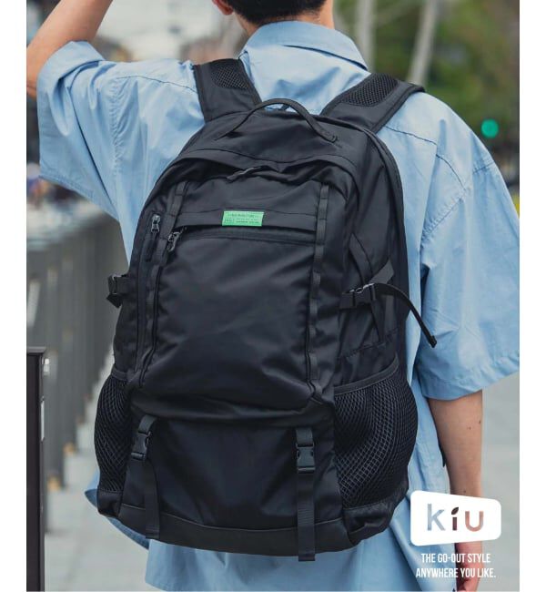 417 EDIFICE「KiU / キウ LC BACKPACK」|リュック|ブラック