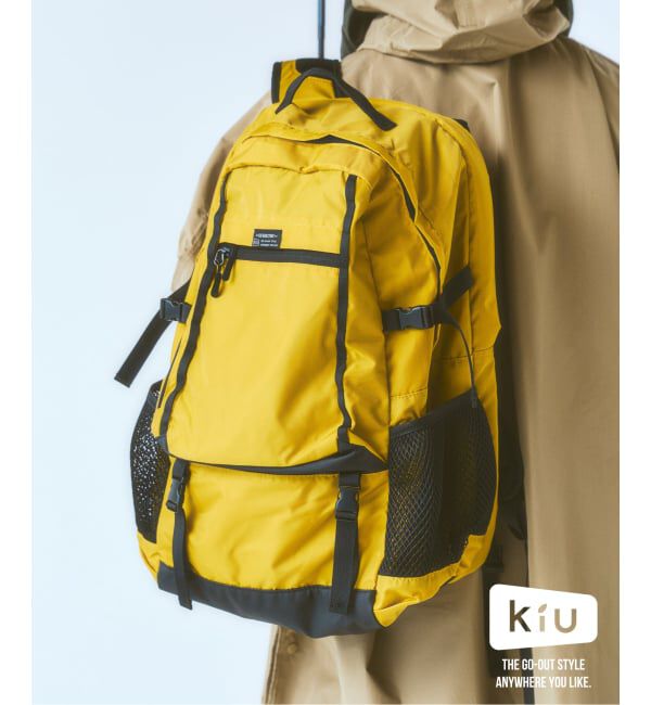 417 EDIFICE「KiU / キウ LC BACKPACK」|リュック|イエロー