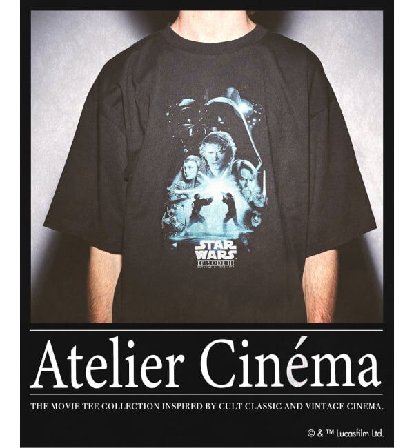 417 EDIFICE「ATELIER CINEMA グラフィックTシャツ2」|Tシャツ・カットソー|
