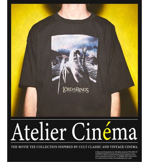 417 EDIFICE「ATELIER CINEMA グラフィックTシャツ2」|Tシャツ・カットソー|