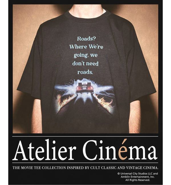 417 EDIFICE「ATELIER CINEMA グラフィックTシャツ2」|Tシャツ・カットソー|