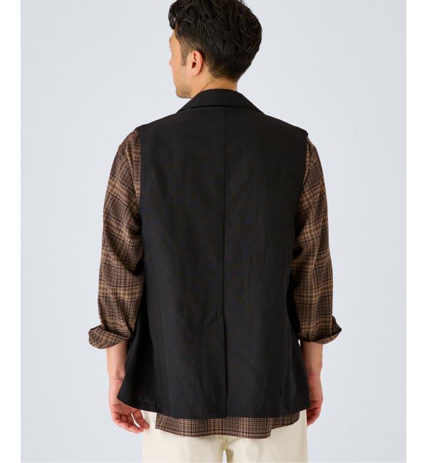 EDIFICE「WOOL TAILORED ベスト（ウールリネン）」|ダウンベスト・ベスト|