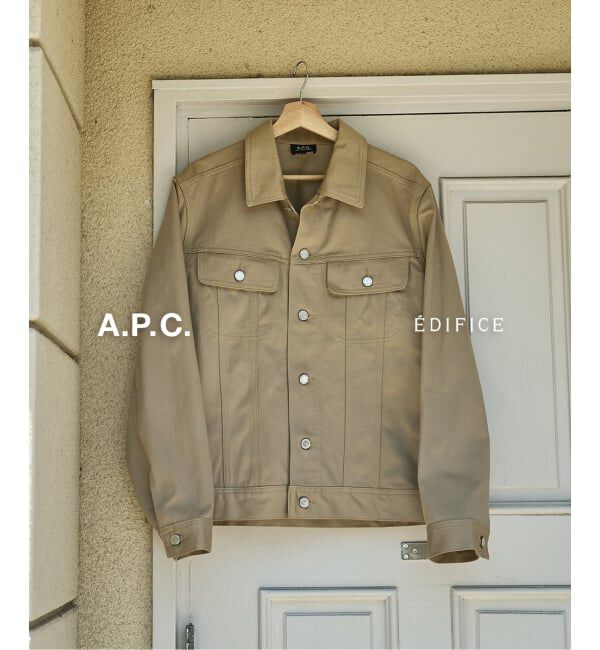EDIFICE「A.P.C.（アー・ペー・セー）別注 satin Jacket」|その他|