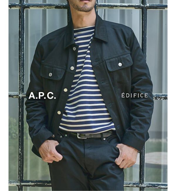 EDIFICE「A.P.C.（アー・ペー・セー）別注 satin Jacket」|その他|