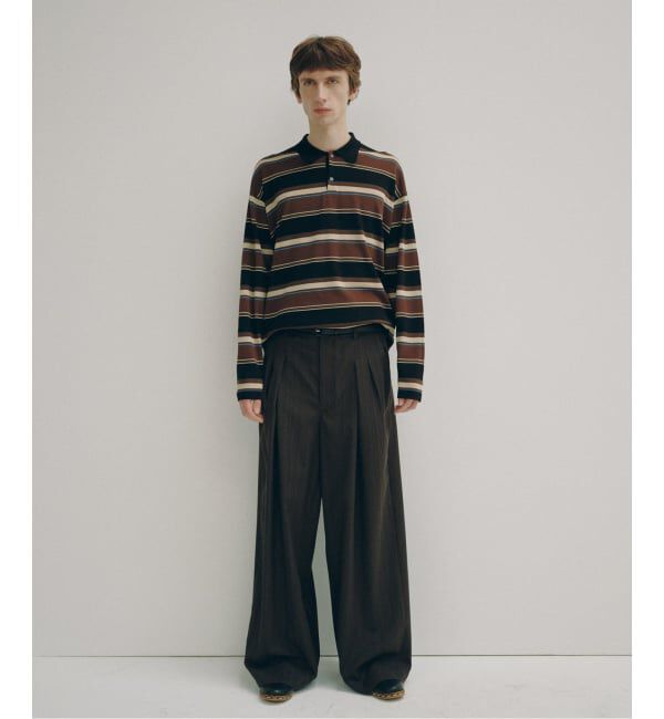 EDIFICE「《予約》Hedie.+ Herringbone Wide Pants」|スラックス|