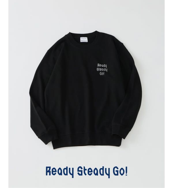 EDIFICE「《予約》Ready Steady Go! / レディーステディゴー 別注プリント  スウェット」|スウェット・ジャージ|