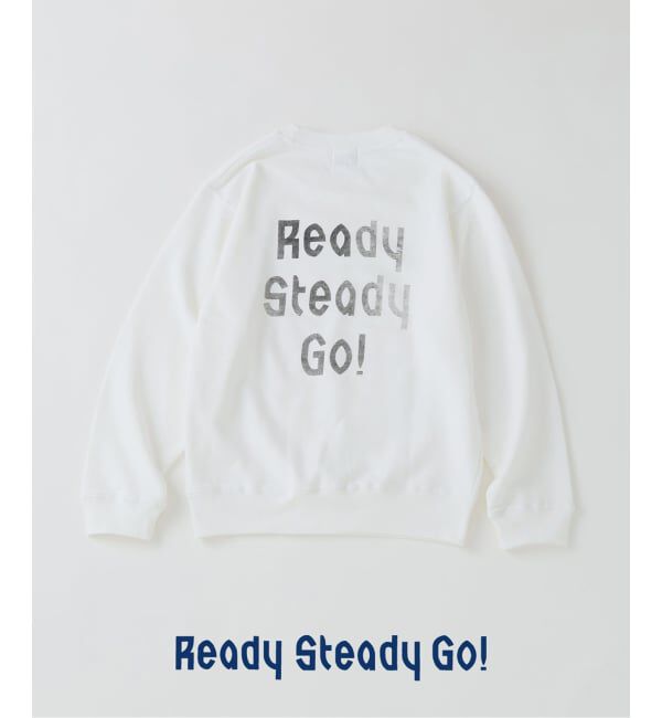 EDIFICE「《予約》Ready Steady Go! / レディーステディゴー 別注プリント  スウェット」|スウェット・ジャージ|